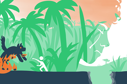 illustration du livre de la jungle